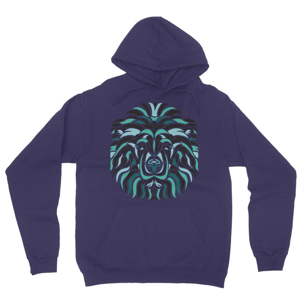 Stylish African Lion California Fleece Pullover Hoodie